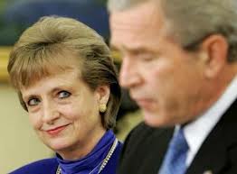 Harriet Miers with George W. Bush