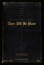 There Will Be Blood Movie Poster