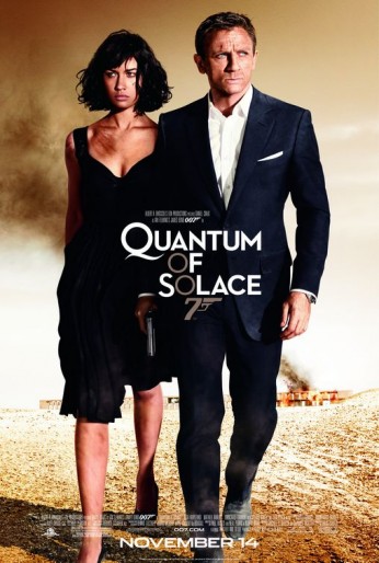 Quantum Of Solace Review Quantum of Solace Movie Poster