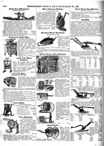 Montgomery Ward Catalog Page