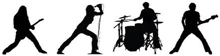 Rock Band Silouette