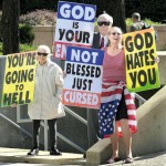 Pro Life Protesters.