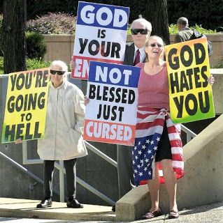 Pro Life Protesters.