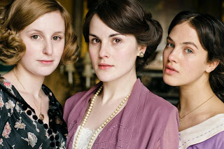The Ladies Crawley — Edith, Mary and Sybil.