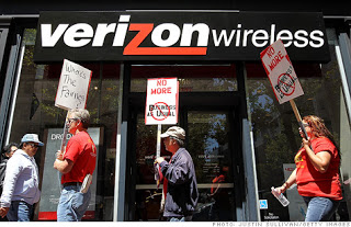 Verizon Wireless Protest