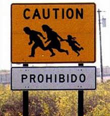 Illegal Alien Crossing Sign