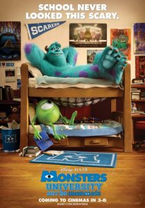 Monsters University Movie Poster