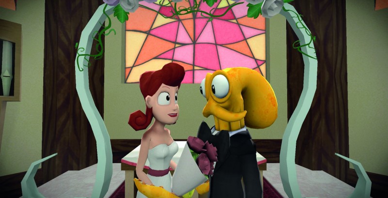 Octodad and wife