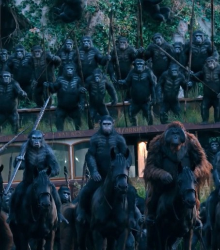 Dawn of the Planet of the Apes Movie Shot