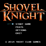 Shovel Knight Title Screen