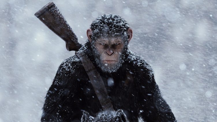War for the Planet of the Apes Movie Shot