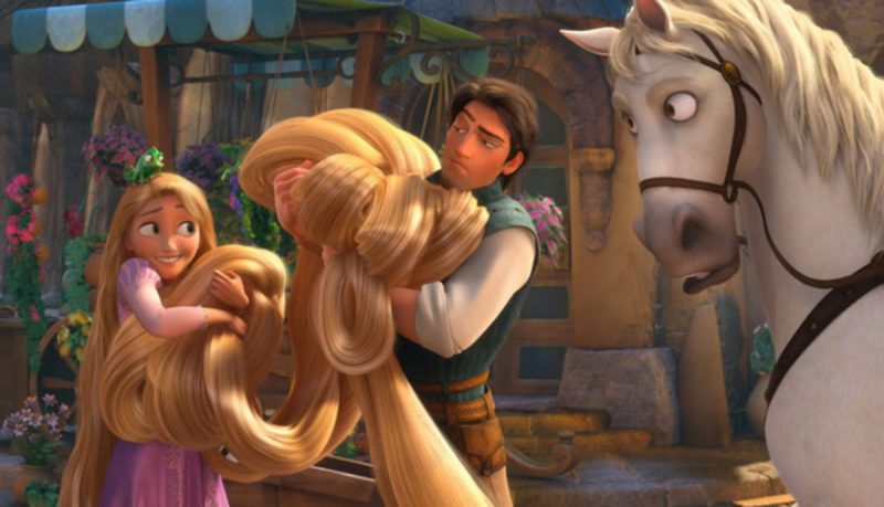 Tangled Movie Shot