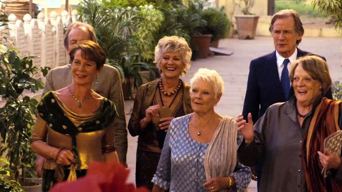 The Best Exotic Marigold Hotel Movie Shot 