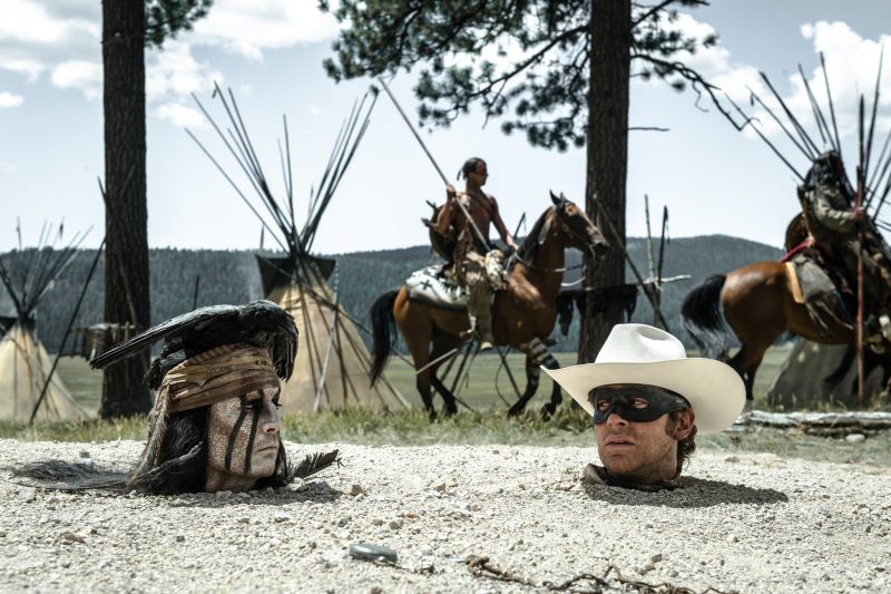 The Lone Ranger Movie Shot